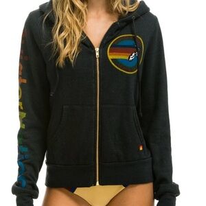 AVIATOR NATION HOODIE - CHARCOAL